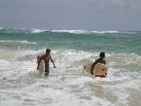 Surfer am Koggala Strand